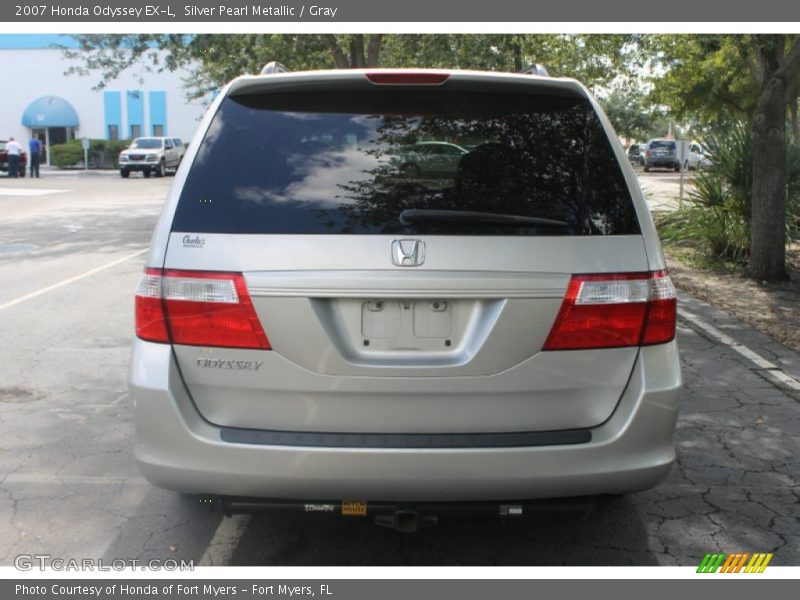 Silver Pearl Metallic / Gray 2007 Honda Odyssey EX-L