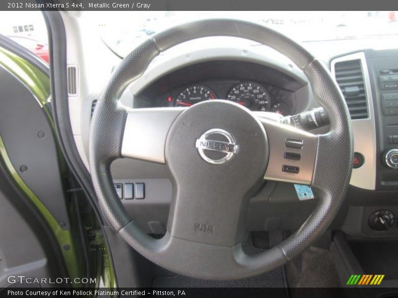 Metallic Green / Gray 2012 Nissan Xterra S 4x4