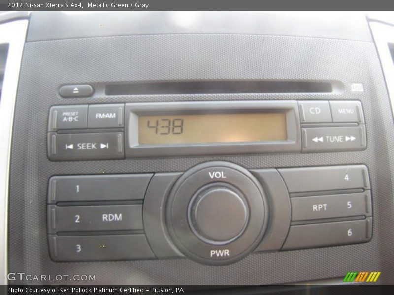 Metallic Green / Gray 2012 Nissan Xterra S 4x4