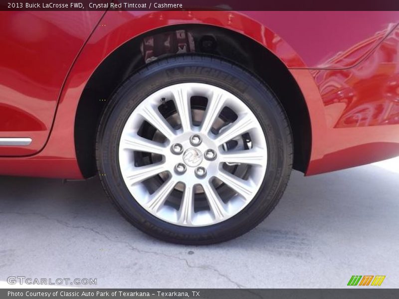 Crystal Red Tintcoat / Cashmere 2013 Buick LaCrosse FWD