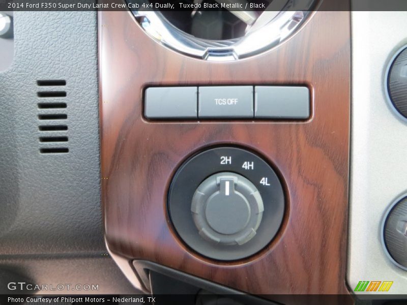 Tuxedo Black Metallic / Black 2014 Ford F350 Super Duty Lariat Crew Cab 4x4 Dually