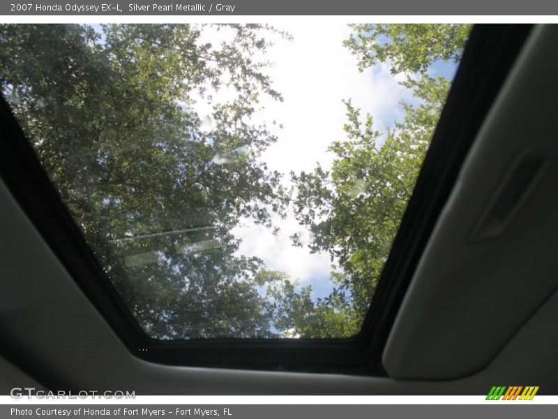 Silver Pearl Metallic / Gray 2007 Honda Odyssey EX-L