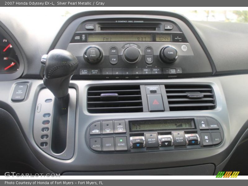 Silver Pearl Metallic / Gray 2007 Honda Odyssey EX-L