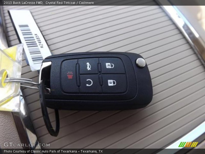 Crystal Red Tintcoat / Cashmere 2013 Buick LaCrosse FWD