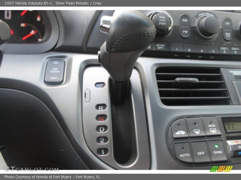 Silver Pearl Metallic / Gray 2007 Honda Odyssey EX-L