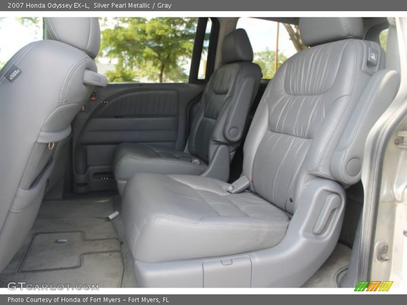 Silver Pearl Metallic / Gray 2007 Honda Odyssey EX-L
