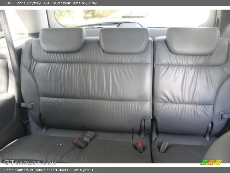 Silver Pearl Metallic / Gray 2007 Honda Odyssey EX-L