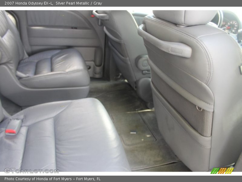 Silver Pearl Metallic / Gray 2007 Honda Odyssey EX-L
