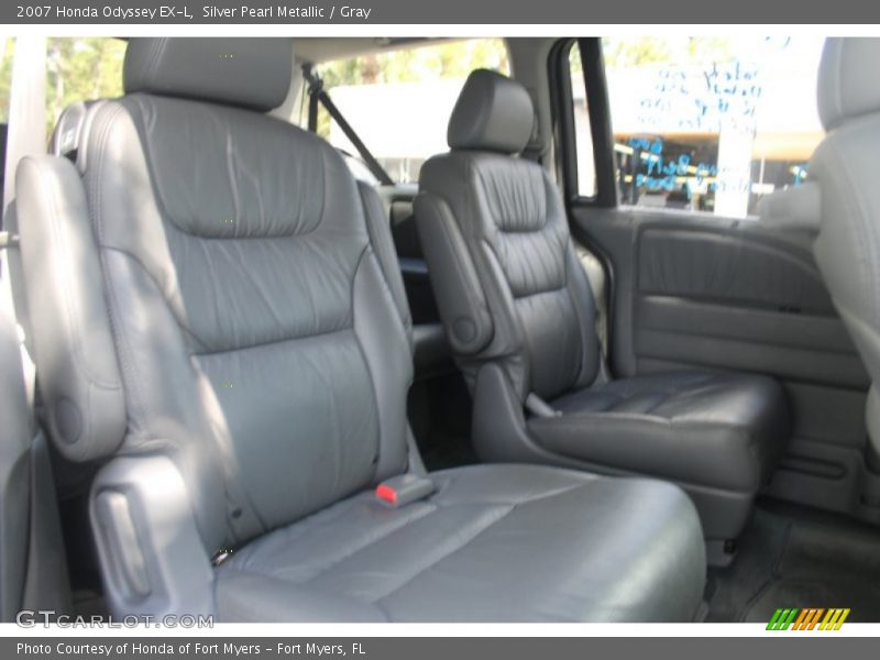 Silver Pearl Metallic / Gray 2007 Honda Odyssey EX-L