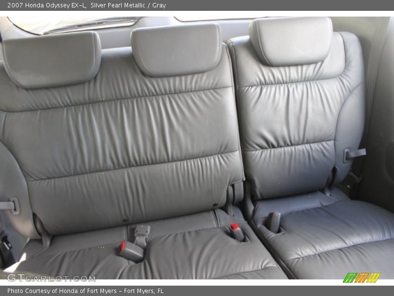 Silver Pearl Metallic / Gray 2007 Honda Odyssey EX-L