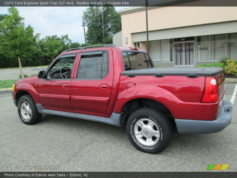 Redfire Metallic / Medium Flint 2003 Ford Explorer Sport Trac XLT 4x4