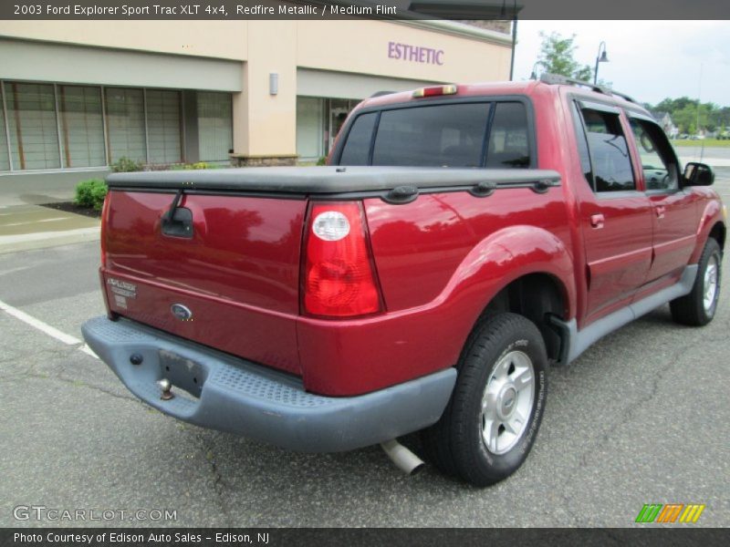 Redfire Metallic / Medium Flint 2003 Ford Explorer Sport Trac XLT 4x4