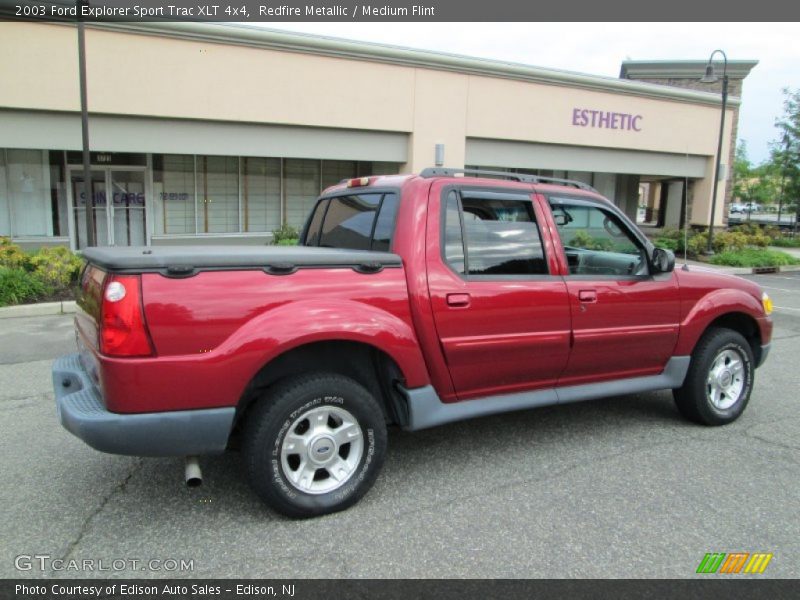 Redfire Metallic / Medium Flint 2003 Ford Explorer Sport Trac XLT 4x4