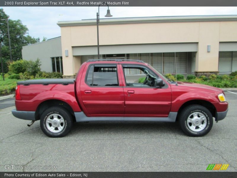 Redfire Metallic / Medium Flint 2003 Ford Explorer Sport Trac XLT 4x4