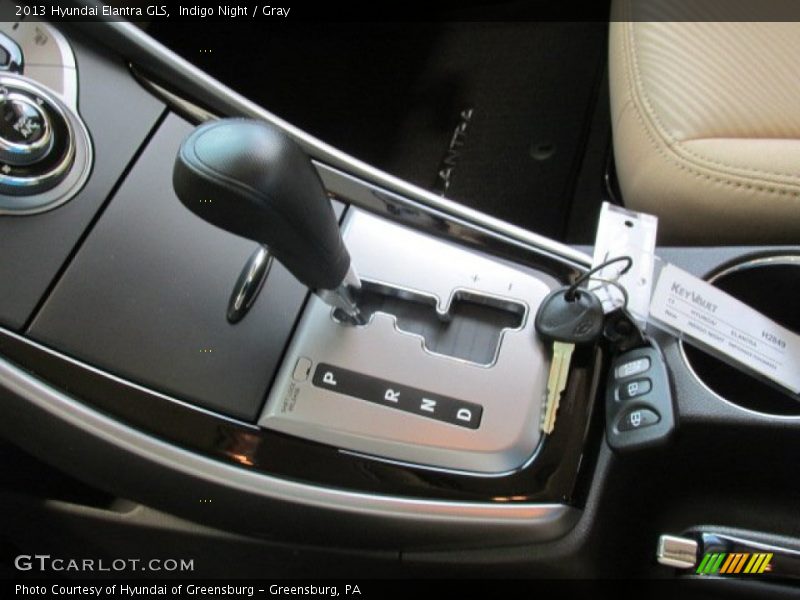 Indigo Night / Gray 2013 Hyundai Elantra GLS