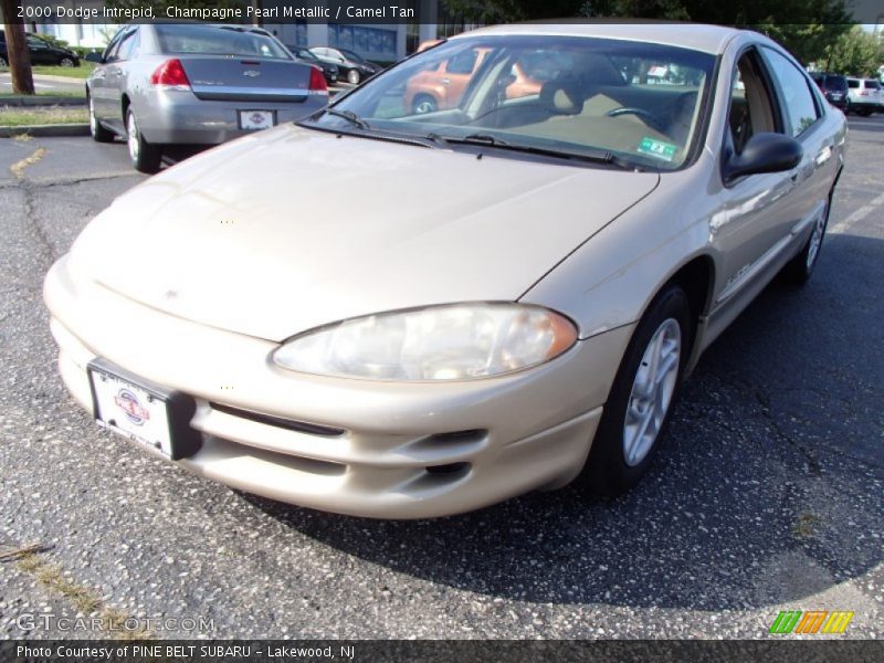 Champagne Pearl Metallic / Camel Tan 2000 Dodge Intrepid