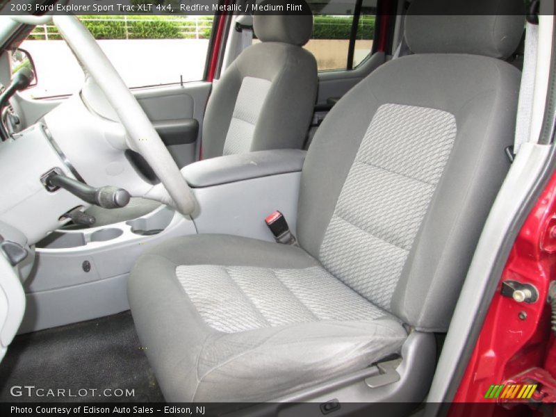 Redfire Metallic / Medium Flint 2003 Ford Explorer Sport Trac XLT 4x4