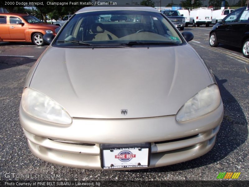 Champagne Pearl Metallic / Camel Tan 2000 Dodge Intrepid
