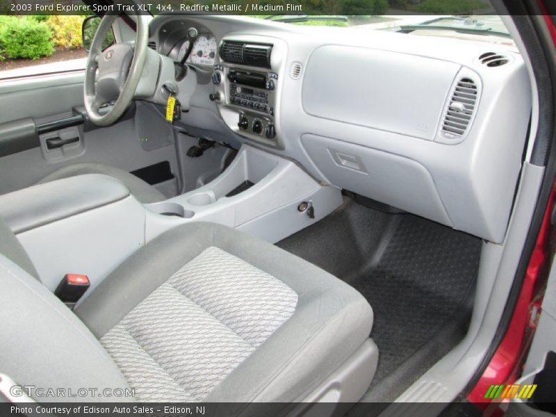 Redfire Metallic / Medium Flint 2003 Ford Explorer Sport Trac XLT 4x4
