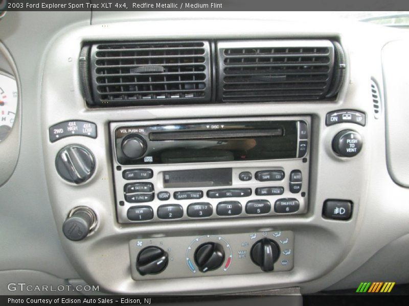 Redfire Metallic / Medium Flint 2003 Ford Explorer Sport Trac XLT 4x4
