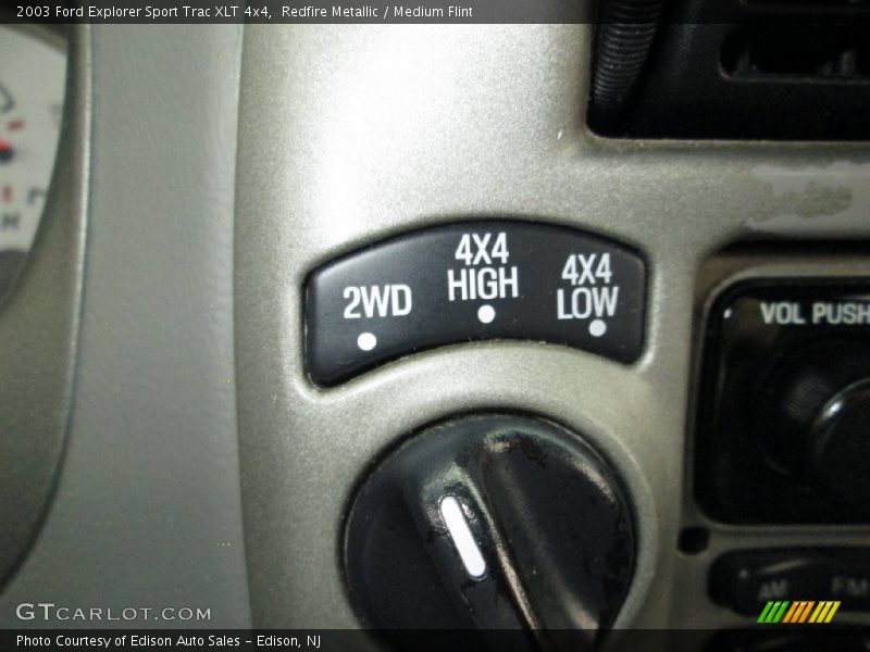 Redfire Metallic / Medium Flint 2003 Ford Explorer Sport Trac XLT 4x4