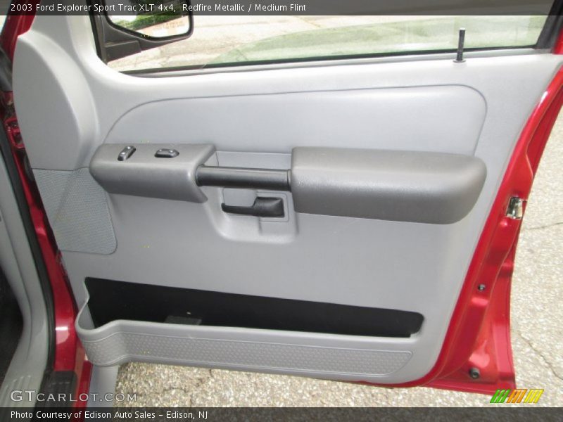 Redfire Metallic / Medium Flint 2003 Ford Explorer Sport Trac XLT 4x4
