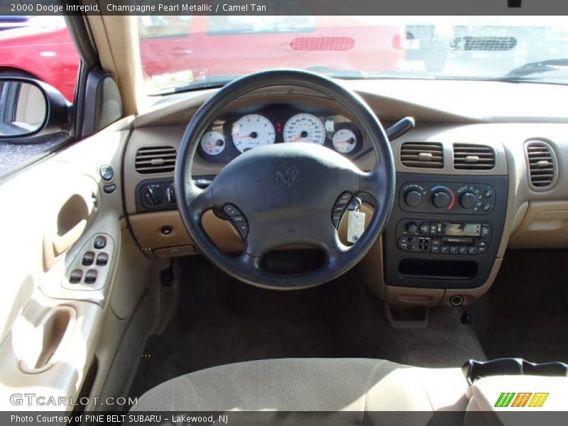 Champagne Pearl Metallic / Camel Tan 2000 Dodge Intrepid