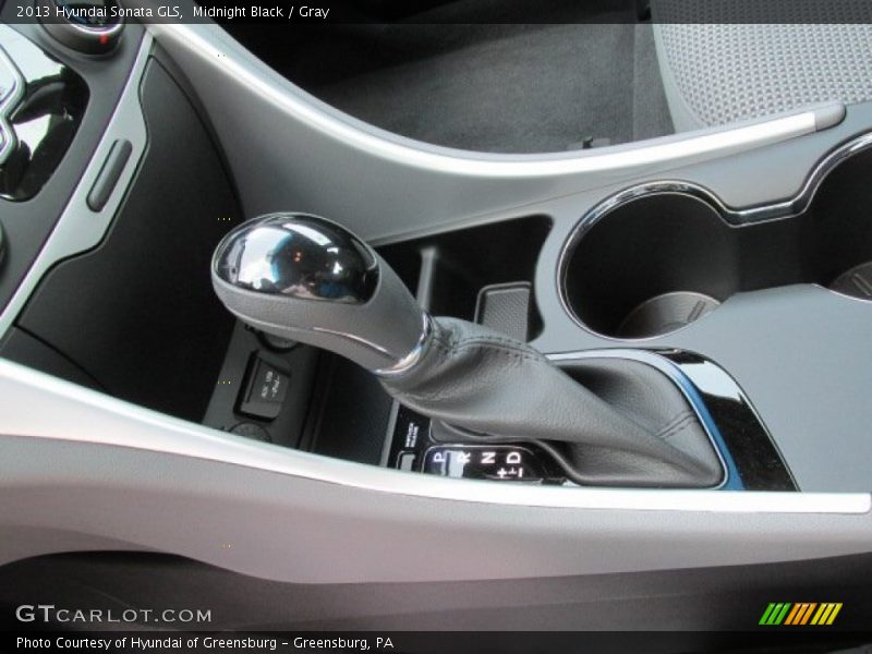 Midnight Black / Gray 2013 Hyundai Sonata GLS