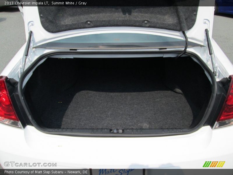 Summit White / Gray 2013 Chevrolet Impala LT