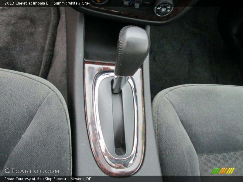 Summit White / Gray 2013 Chevrolet Impala LT