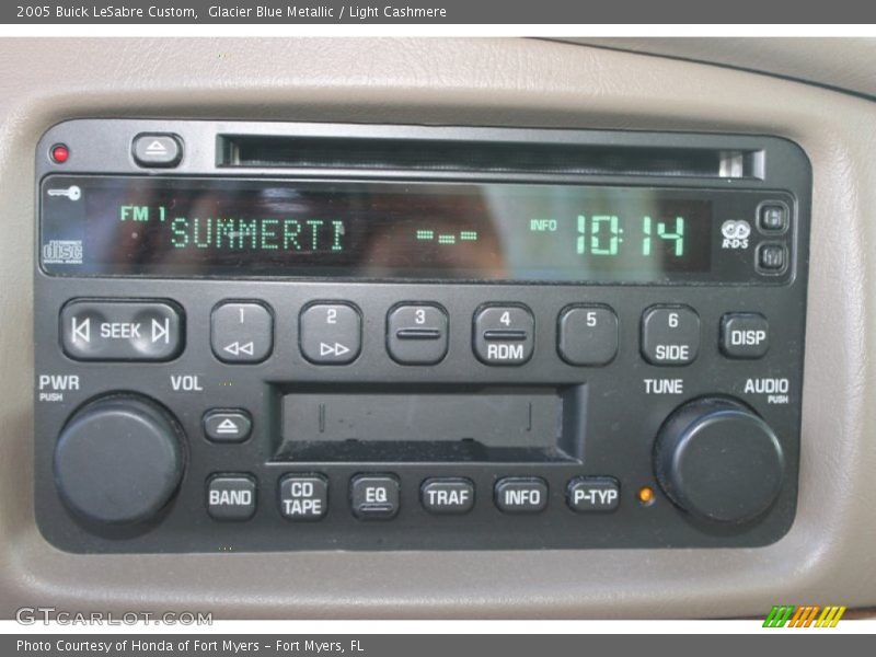 Audio System of 2005 LeSabre Custom