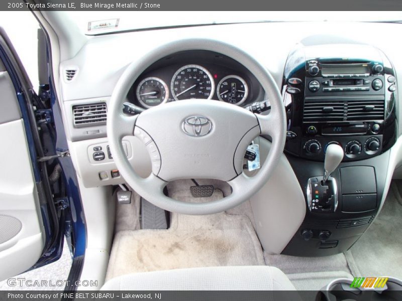 Blue Mirage Metallic / Stone 2005 Toyota Sienna LE
