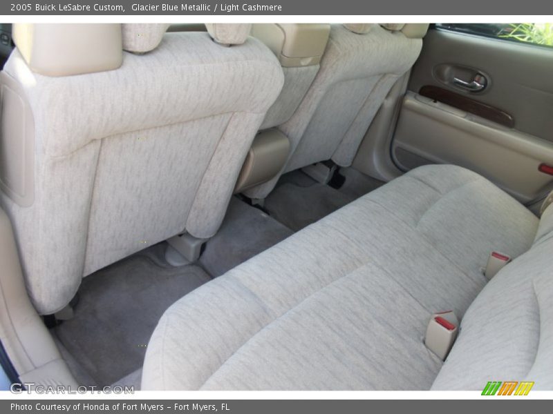 Rear Seat of 2005 LeSabre Custom