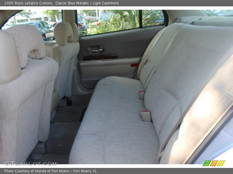 Rear Seat of 2005 LeSabre Custom