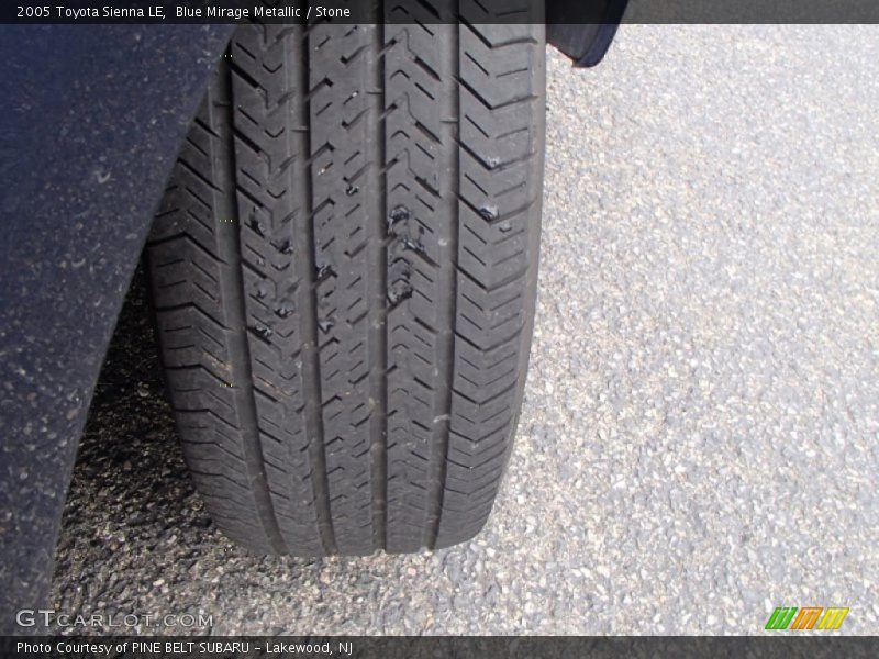 Blue Mirage Metallic / Stone 2005 Toyota Sienna LE