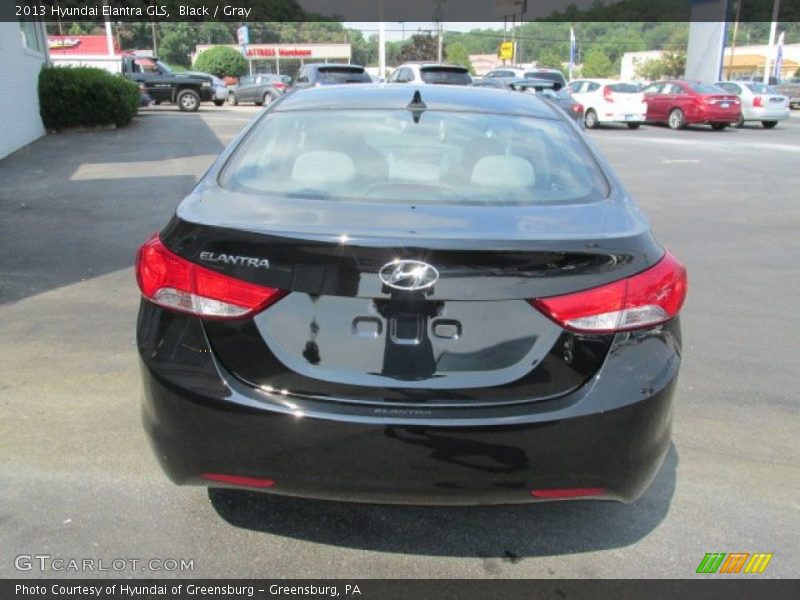 Black / Gray 2013 Hyundai Elantra GLS