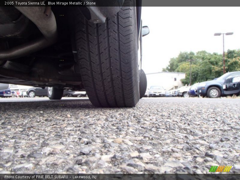 Blue Mirage Metallic / Stone 2005 Toyota Sienna LE