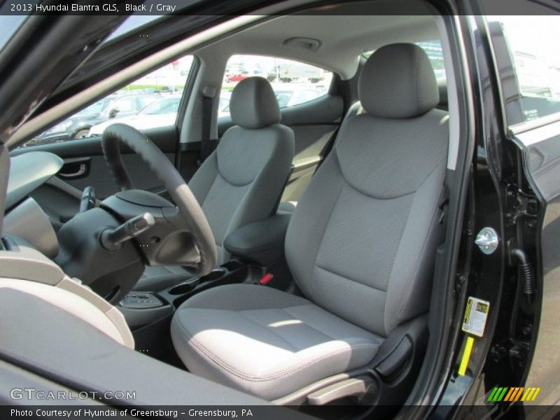 Black / Gray 2013 Hyundai Elantra GLS