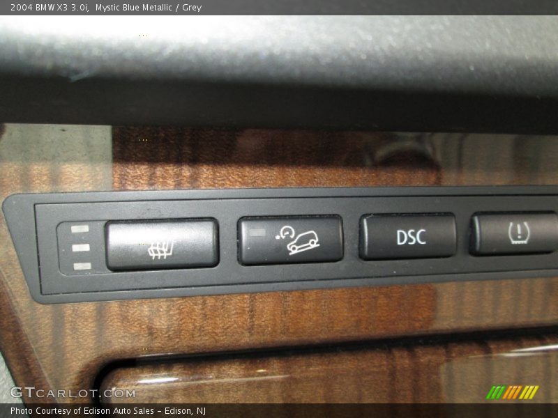 Mystic Blue Metallic / Grey 2004 BMW X3 3.0i