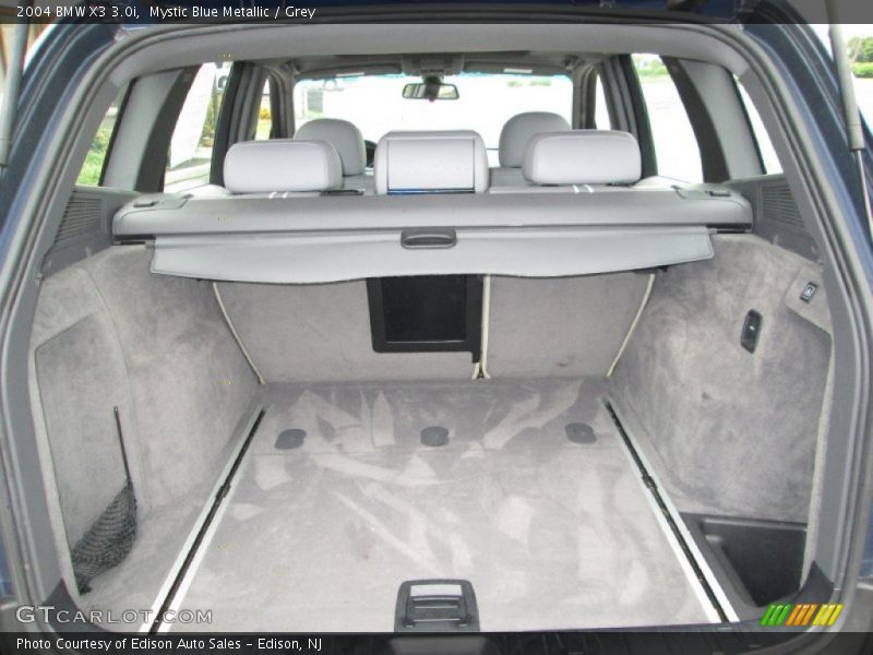 Mystic Blue Metallic / Grey 2004 BMW X3 3.0i