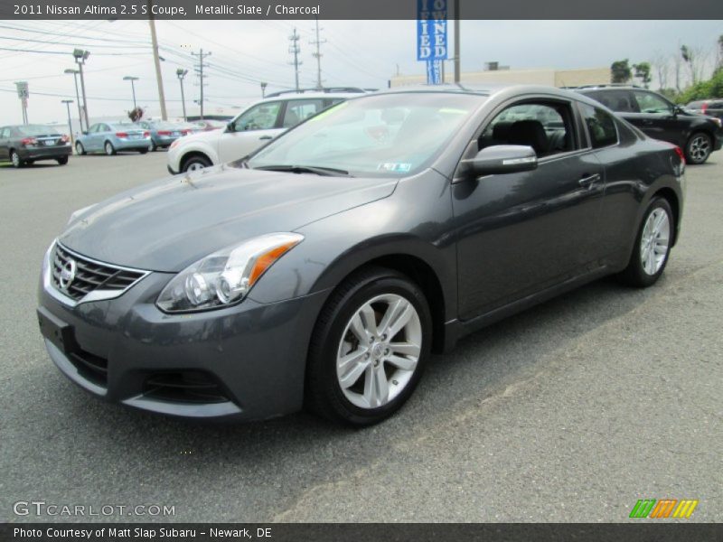 Metallic Slate / Charcoal 2011 Nissan Altima 2.5 S Coupe