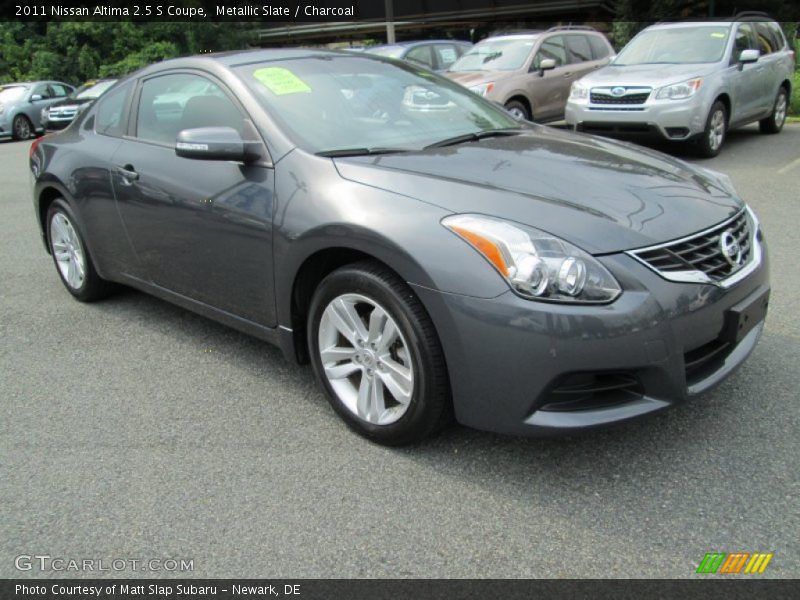 Metallic Slate / Charcoal 2011 Nissan Altima 2.5 S Coupe