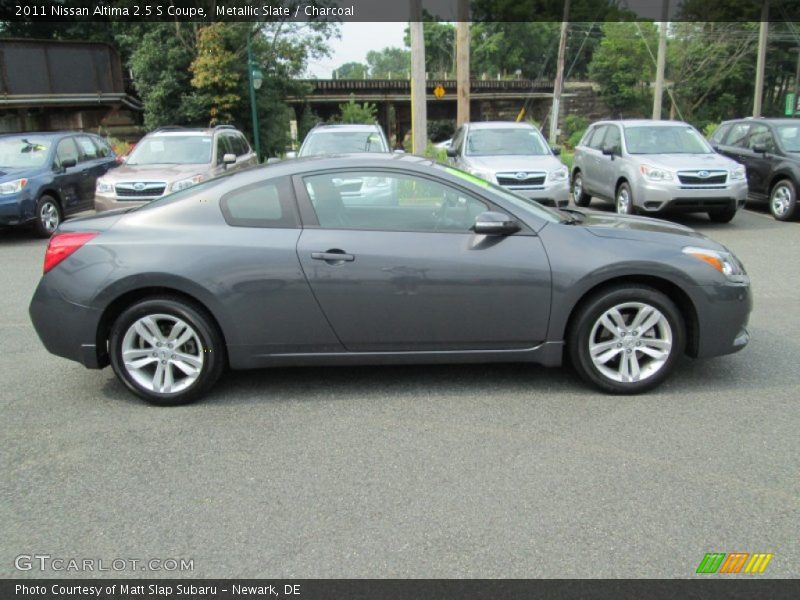 Metallic Slate / Charcoal 2011 Nissan Altima 2.5 S Coupe