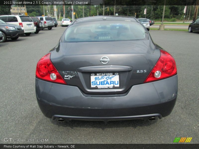 Metallic Slate / Charcoal 2011 Nissan Altima 2.5 S Coupe