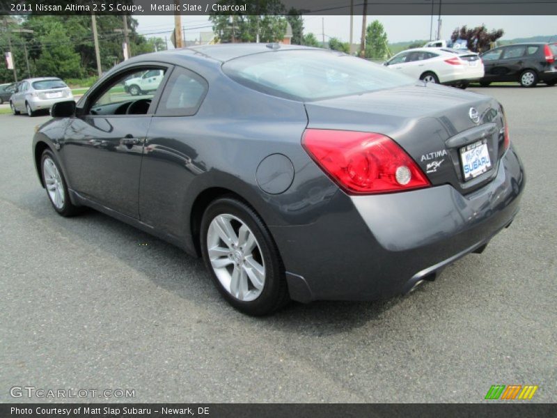 Metallic Slate / Charcoal 2011 Nissan Altima 2.5 S Coupe