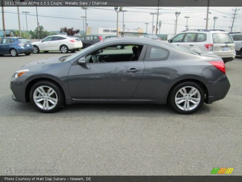 Metallic Slate / Charcoal 2011 Nissan Altima 2.5 S Coupe