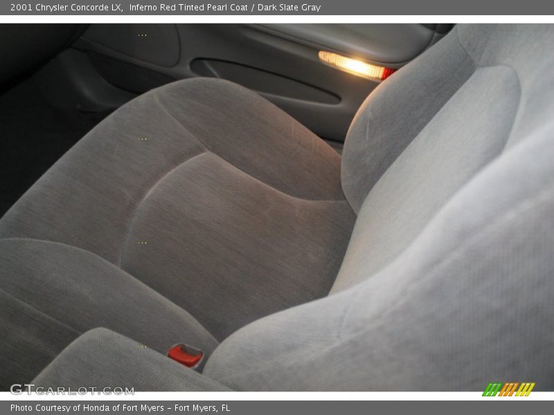 Inferno Red Tinted Pearl Coat / Dark Slate Gray 2001 Chrysler Concorde LX
