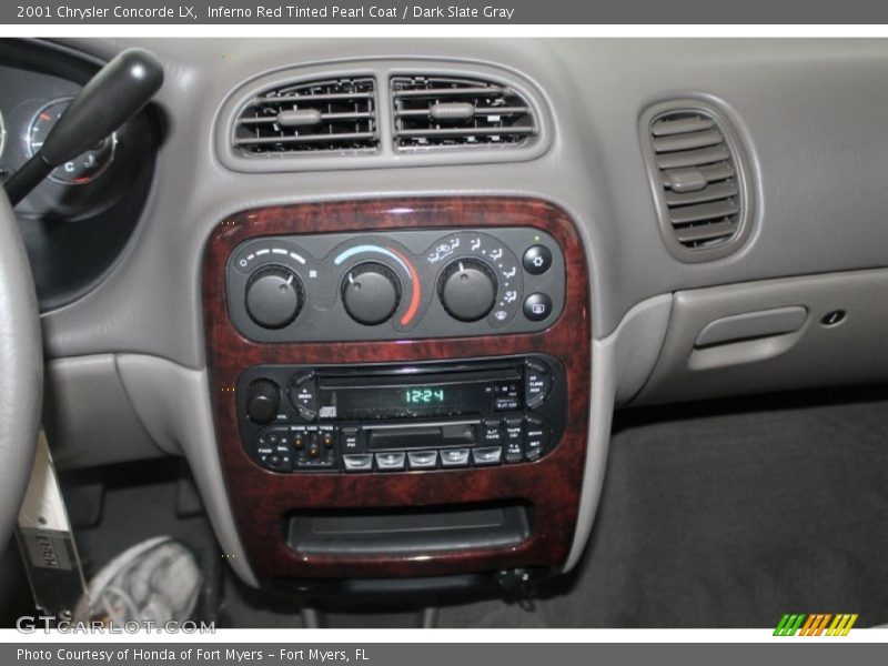 Inferno Red Tinted Pearl Coat / Dark Slate Gray 2001 Chrysler Concorde LX