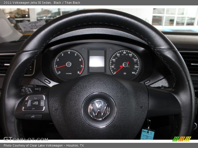 Black / Titan Black 2011 Volkswagen Jetta SE Sedan