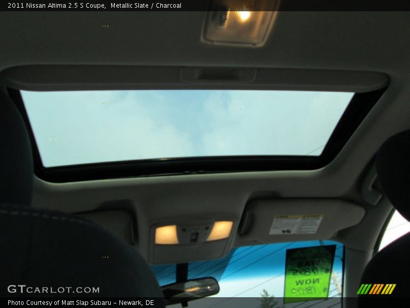 Metallic Slate / Charcoal 2011 Nissan Altima 2.5 S Coupe